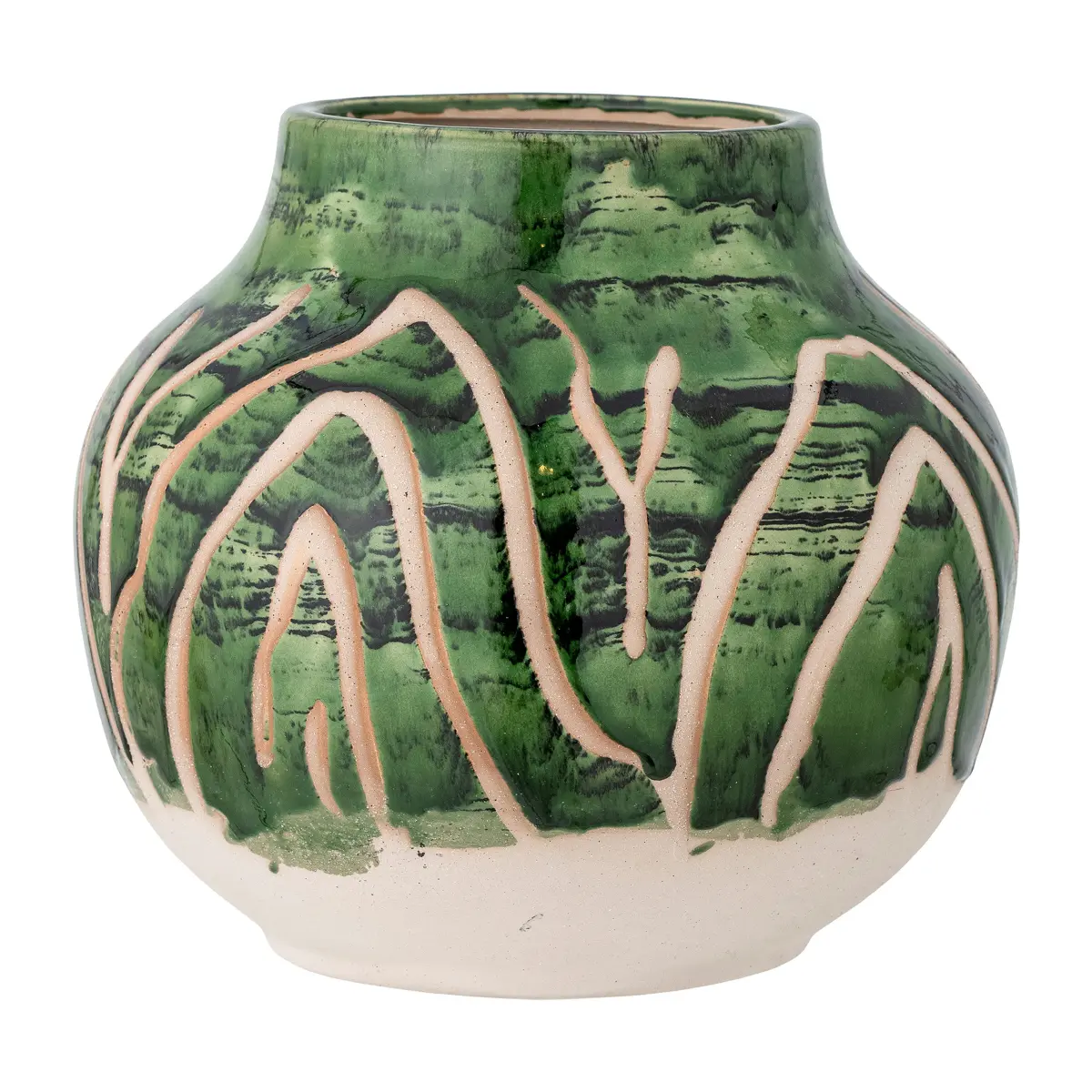 Eliya vase 21 cm, Grønn