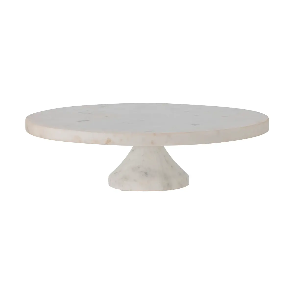 Fenya kakefat Ø30x9 cm, White marble