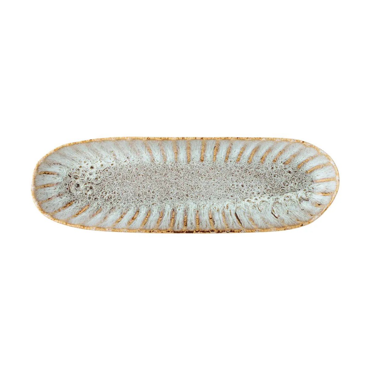 Fleur serveringsfat 12 x 37,5 cm, Natur
