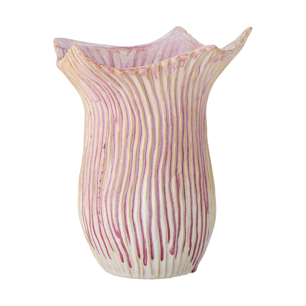 Floral vase 29 cm, Rosa