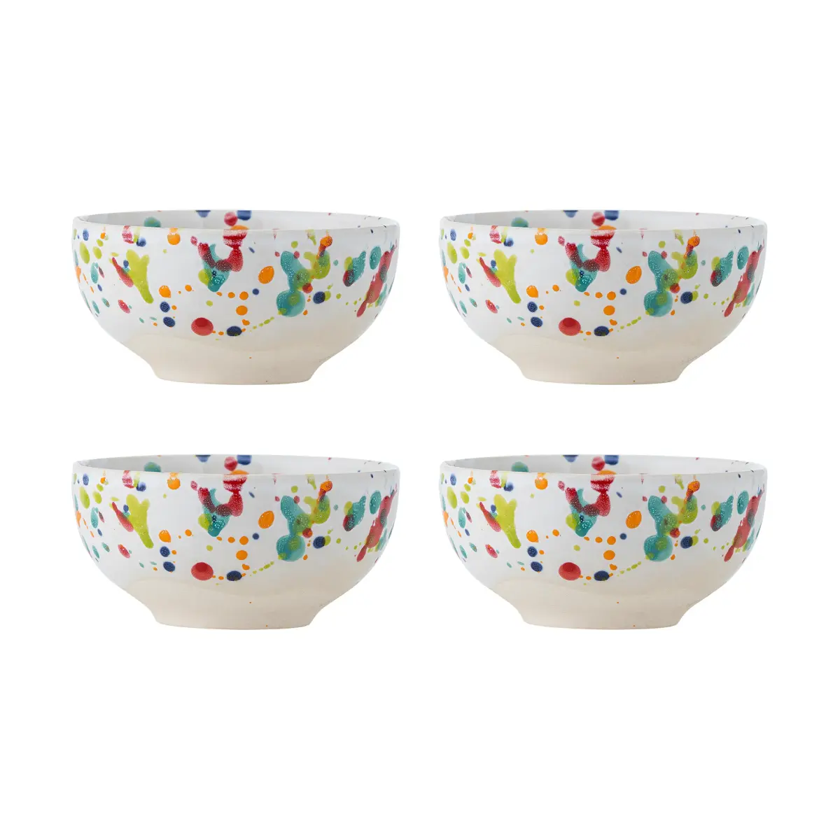 Freckles bolle 4-pk Ø11,5 cm, Rød