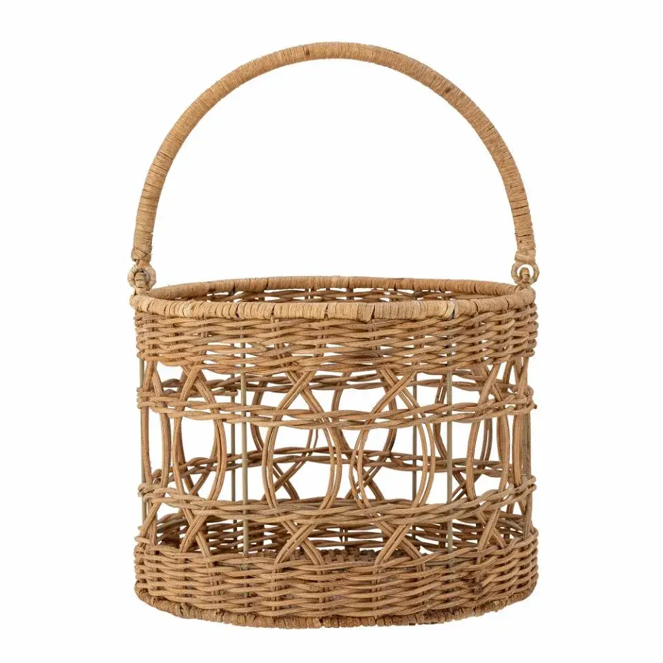 Gillian kurv Ø28 cm, Brun