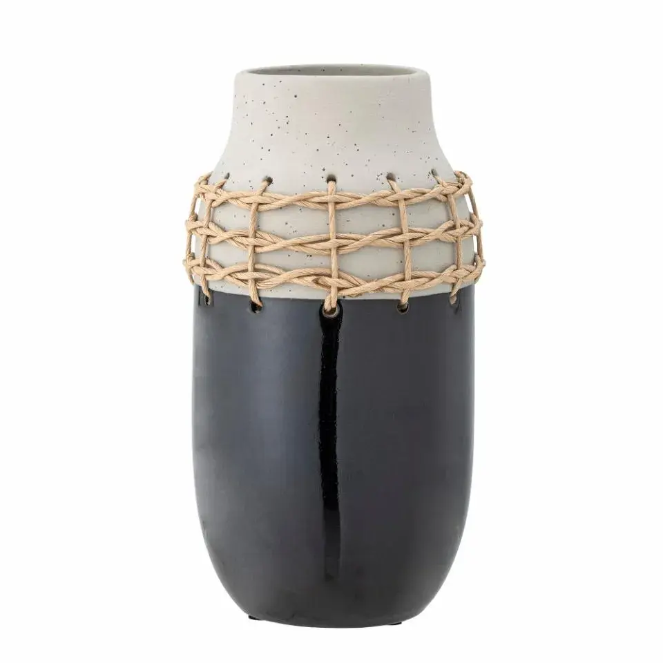 Janie Vase Ø16 cm, Svart