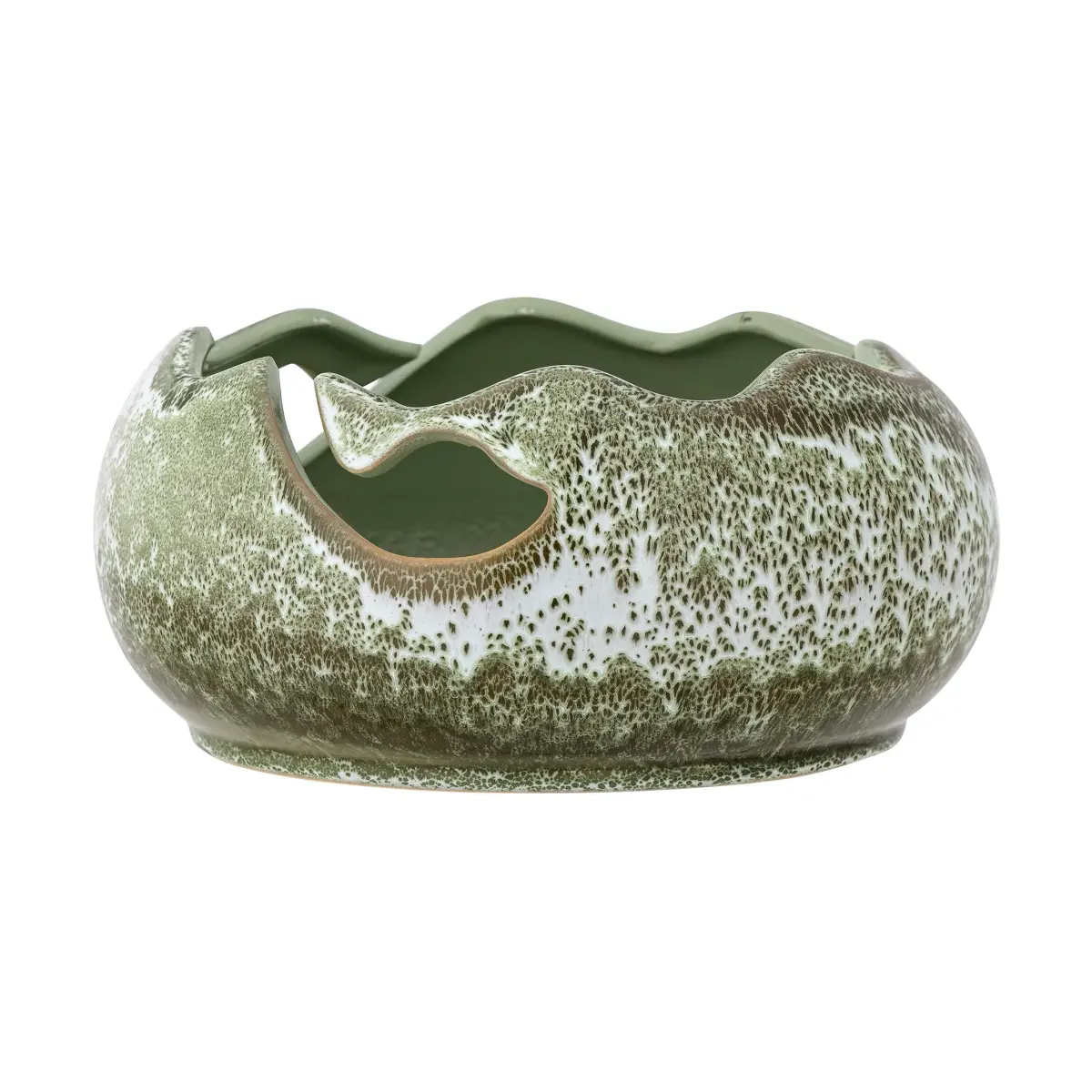 Leonas Deco dekorasjonsskål Ø25,5 cm, Green