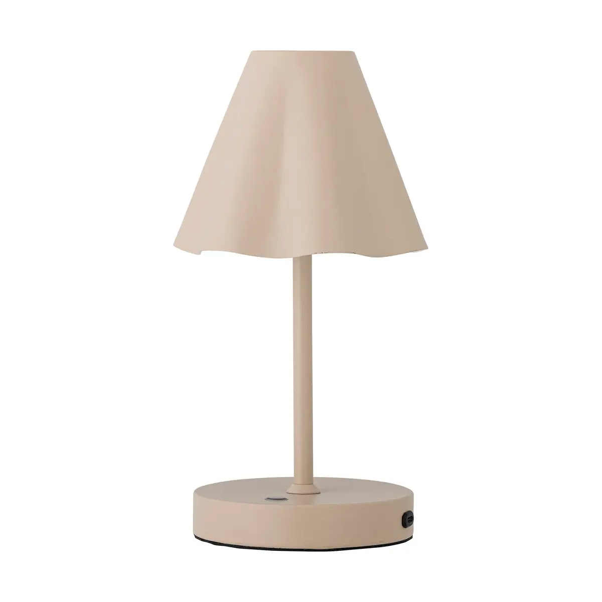 Lianna portabel bordlampe 28 cm, Nature