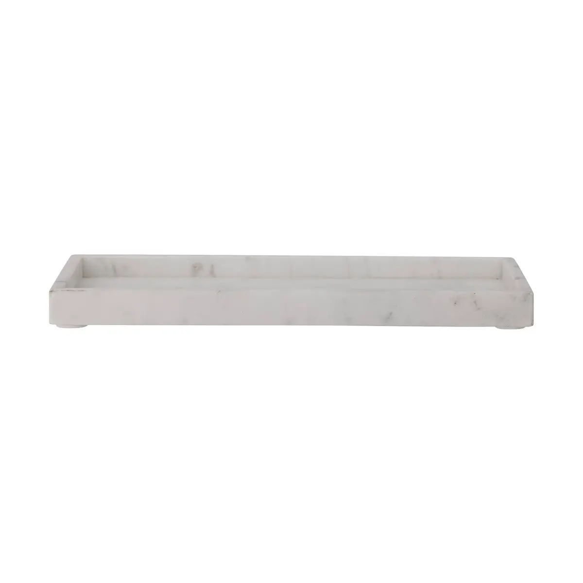 Majsa dekorasjonsbrett 18x38 cm, White marble