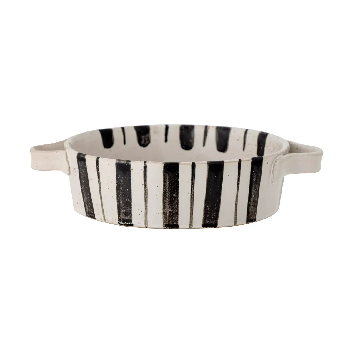 Marita ildfast form Ø 21 cm, Sort-hvit