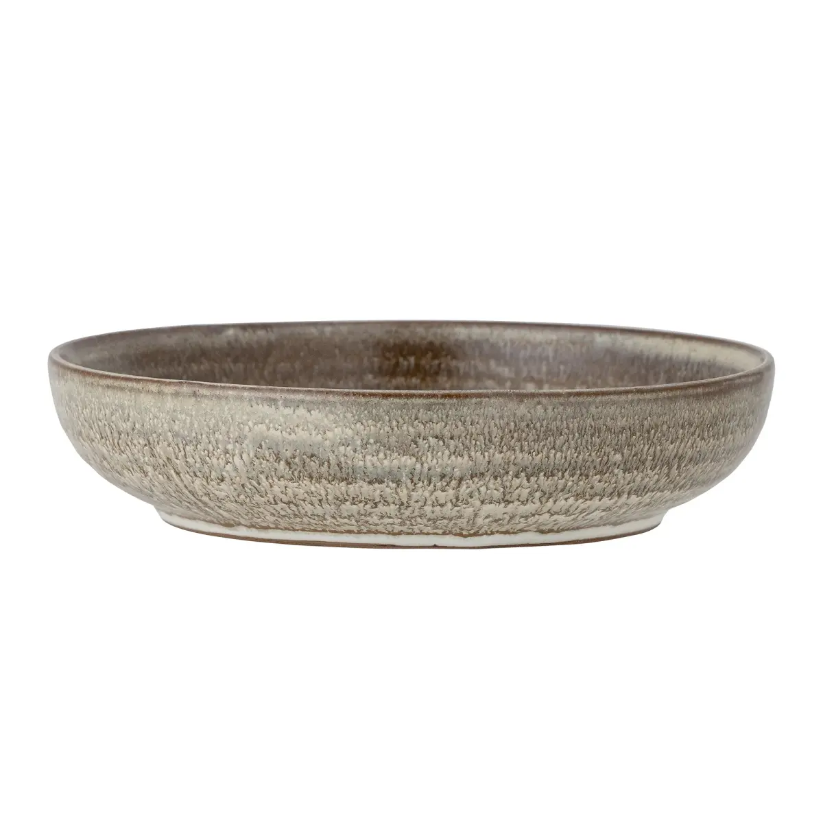Nohr skål brun, Ø 22 cm