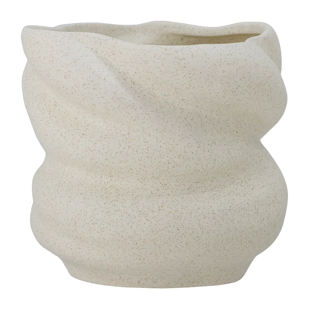 Orana krukke Ø 20 cm, Hvitt steingods