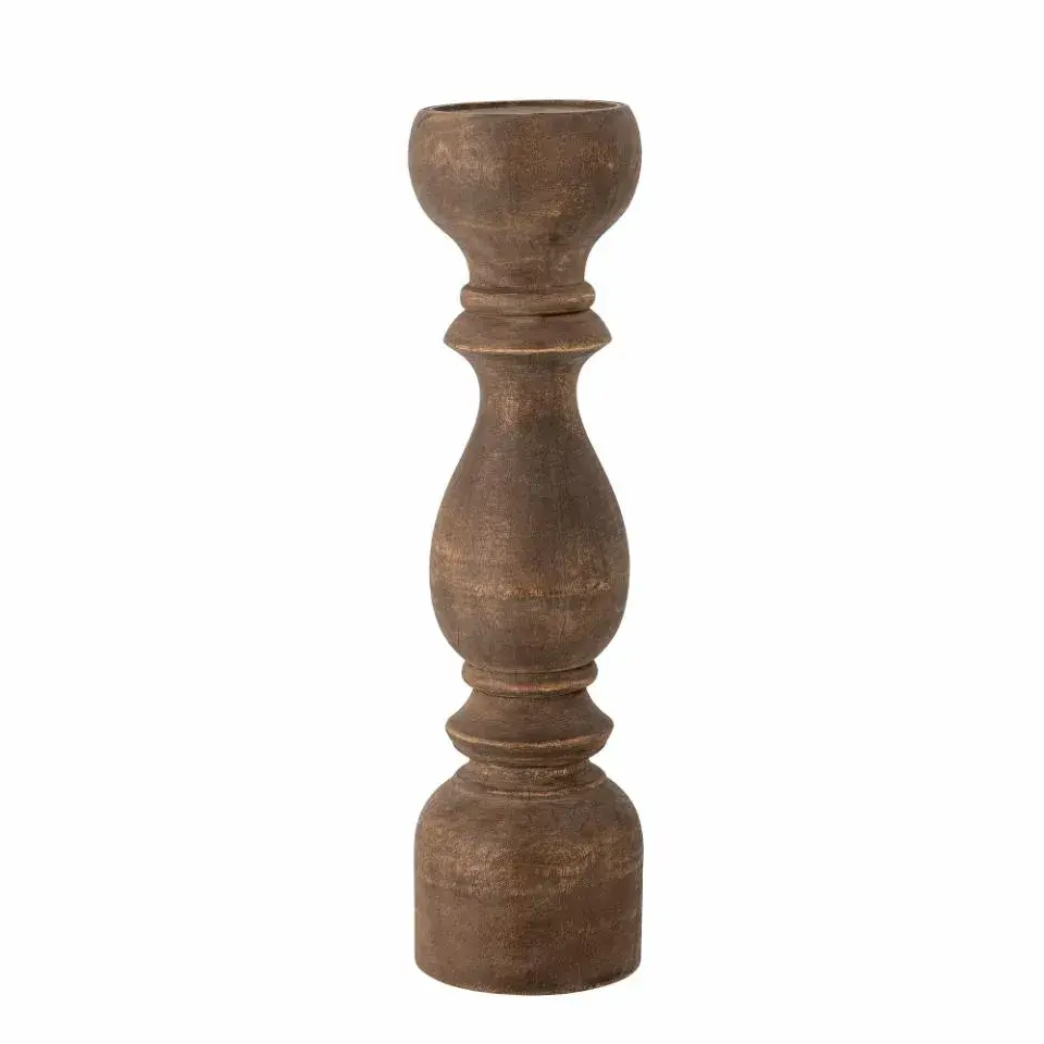 Regine Piedestal Ø12 cm, Brun