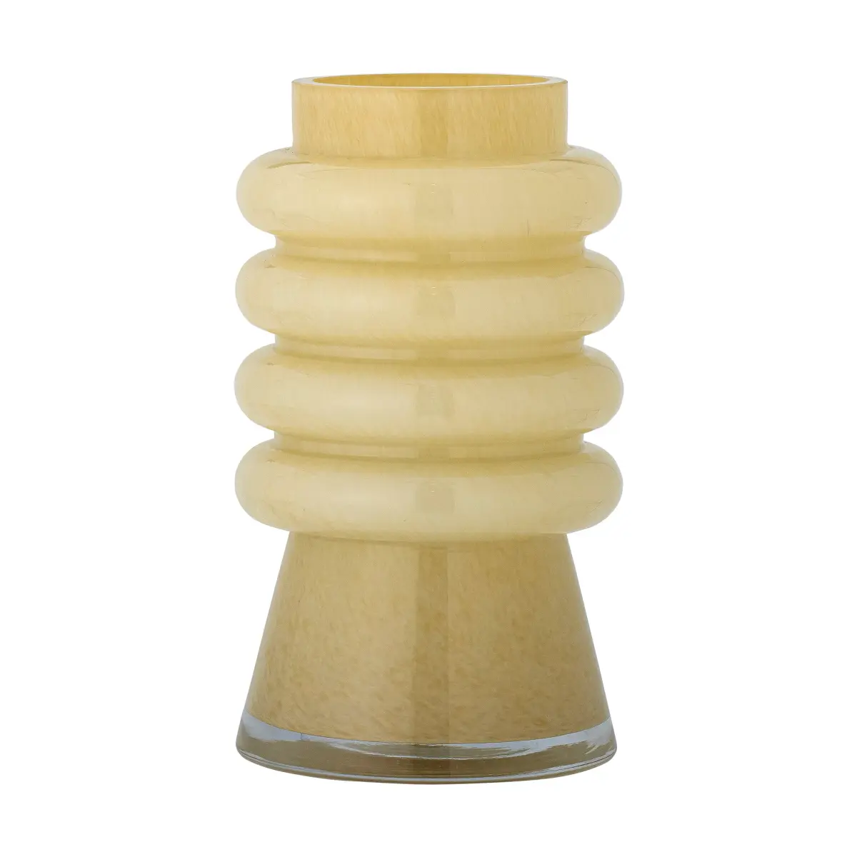 Sahara vase Ø13x23 cm, Yellow