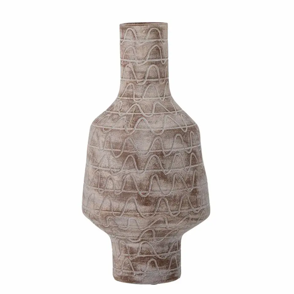Saku Vase Ø20 cm, Brun