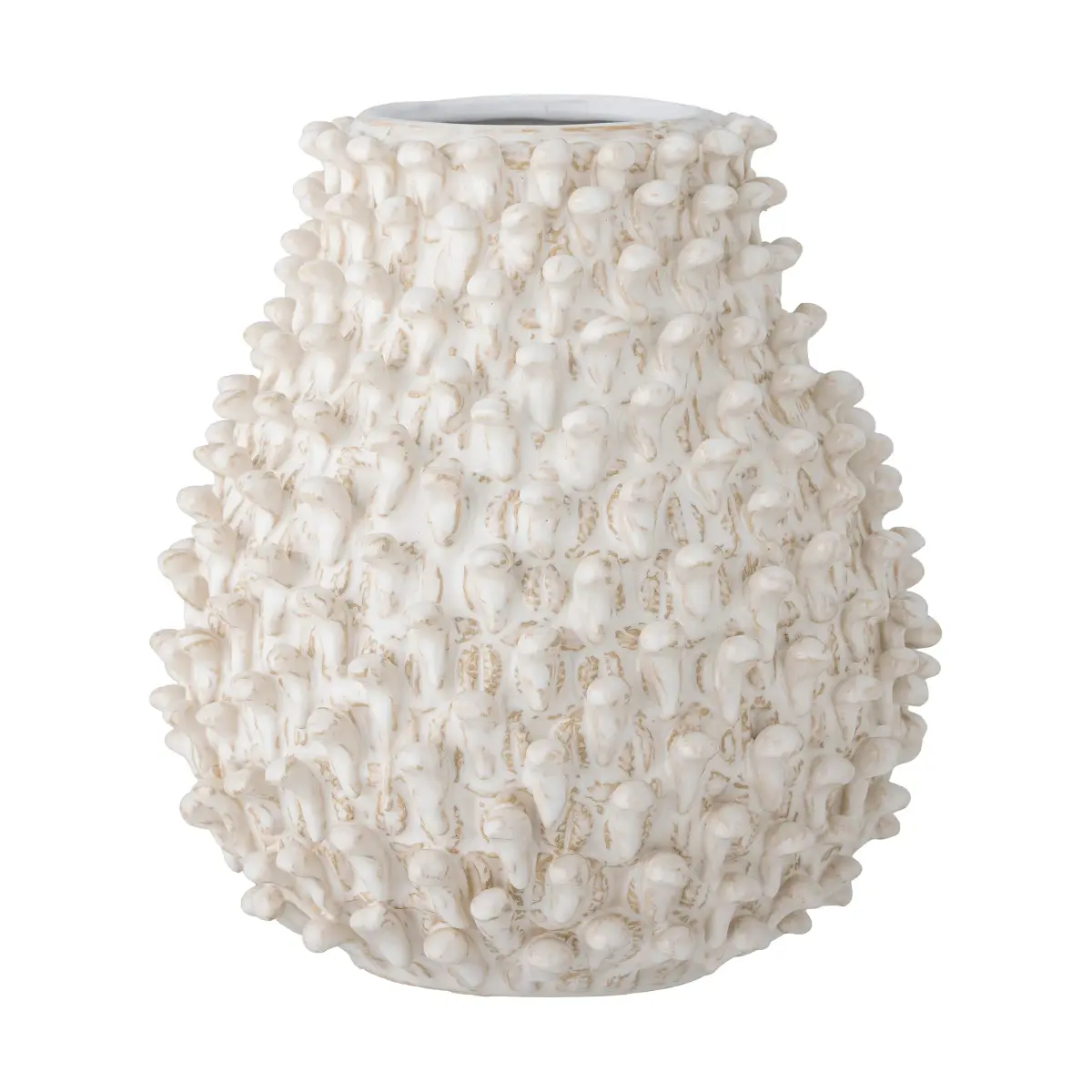 Spikey vase 25,5 cm, Hvit