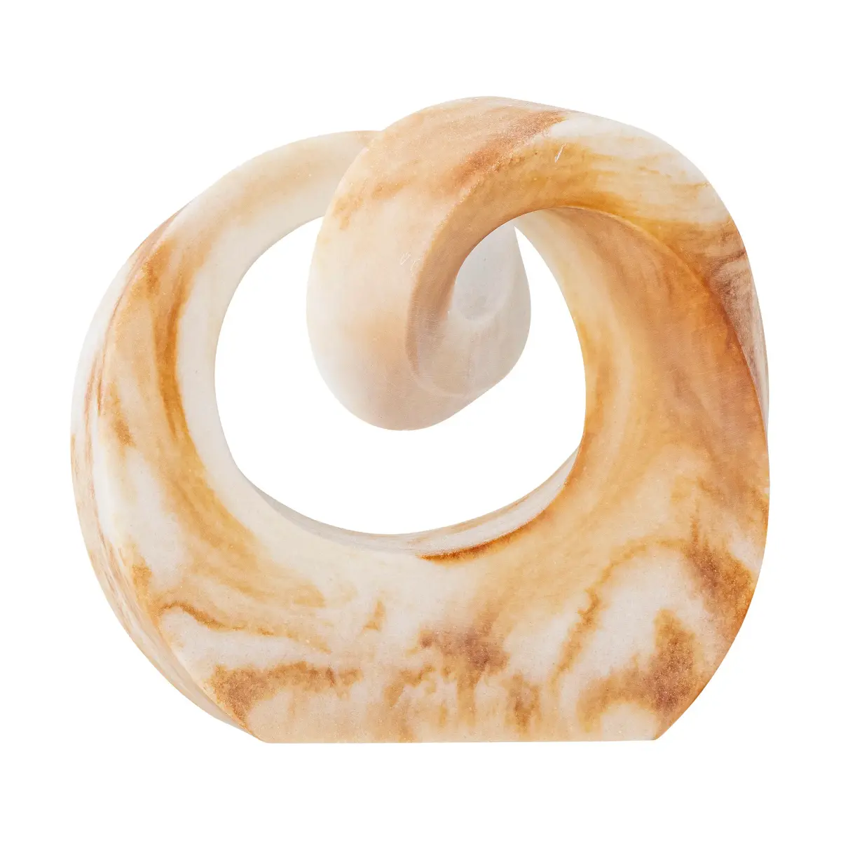 Swirl dekorasjon, Brun
