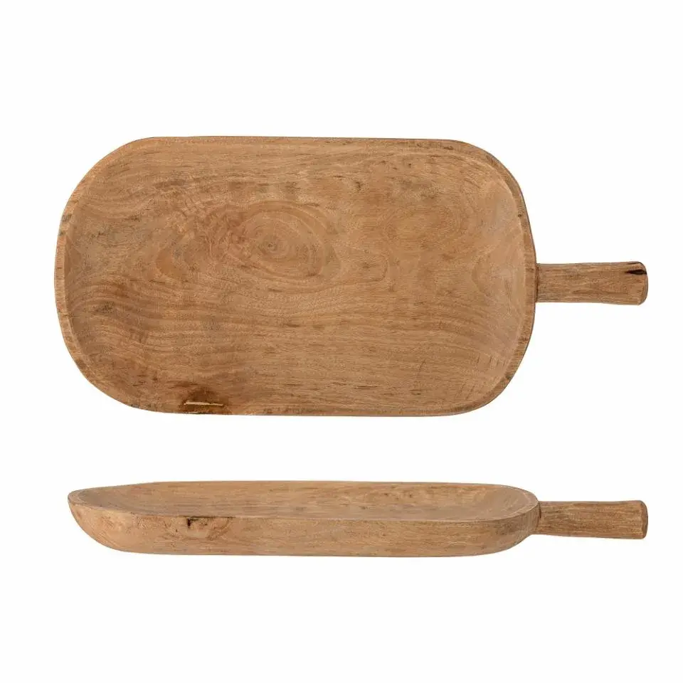 Taki serveringsfat 54,5x29,5 cm, Brun
