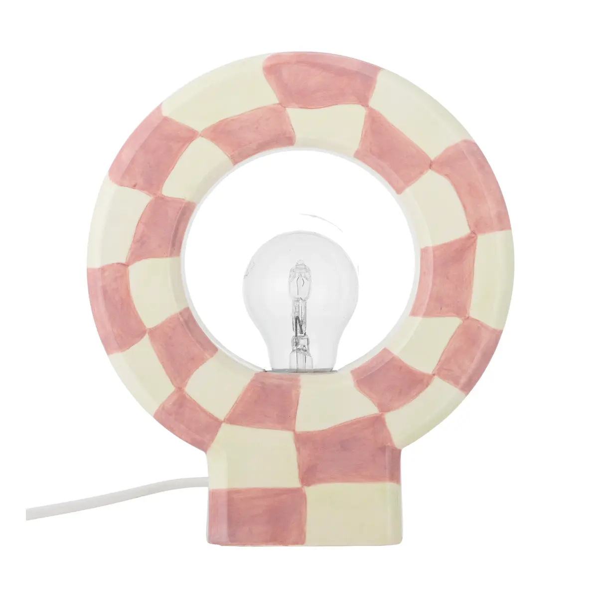 Vialini bordlampe 20,5x23,5 cm, Rose