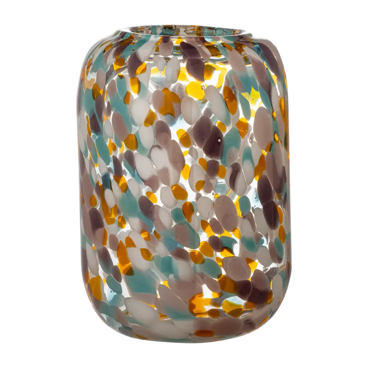 Vidia vase 18 cm, Oransje