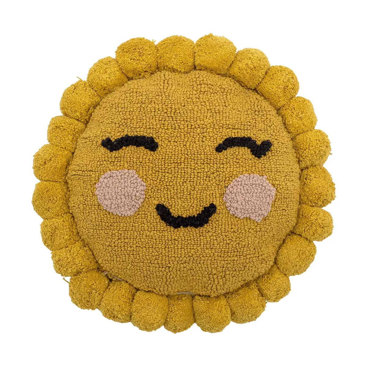 Vigge pute Ø30 cm, Yellow sun