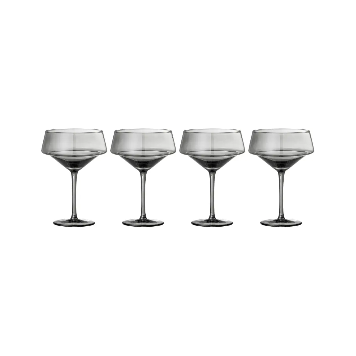 Yvette cocktailglass 33 cl 4-pakning, Grå
