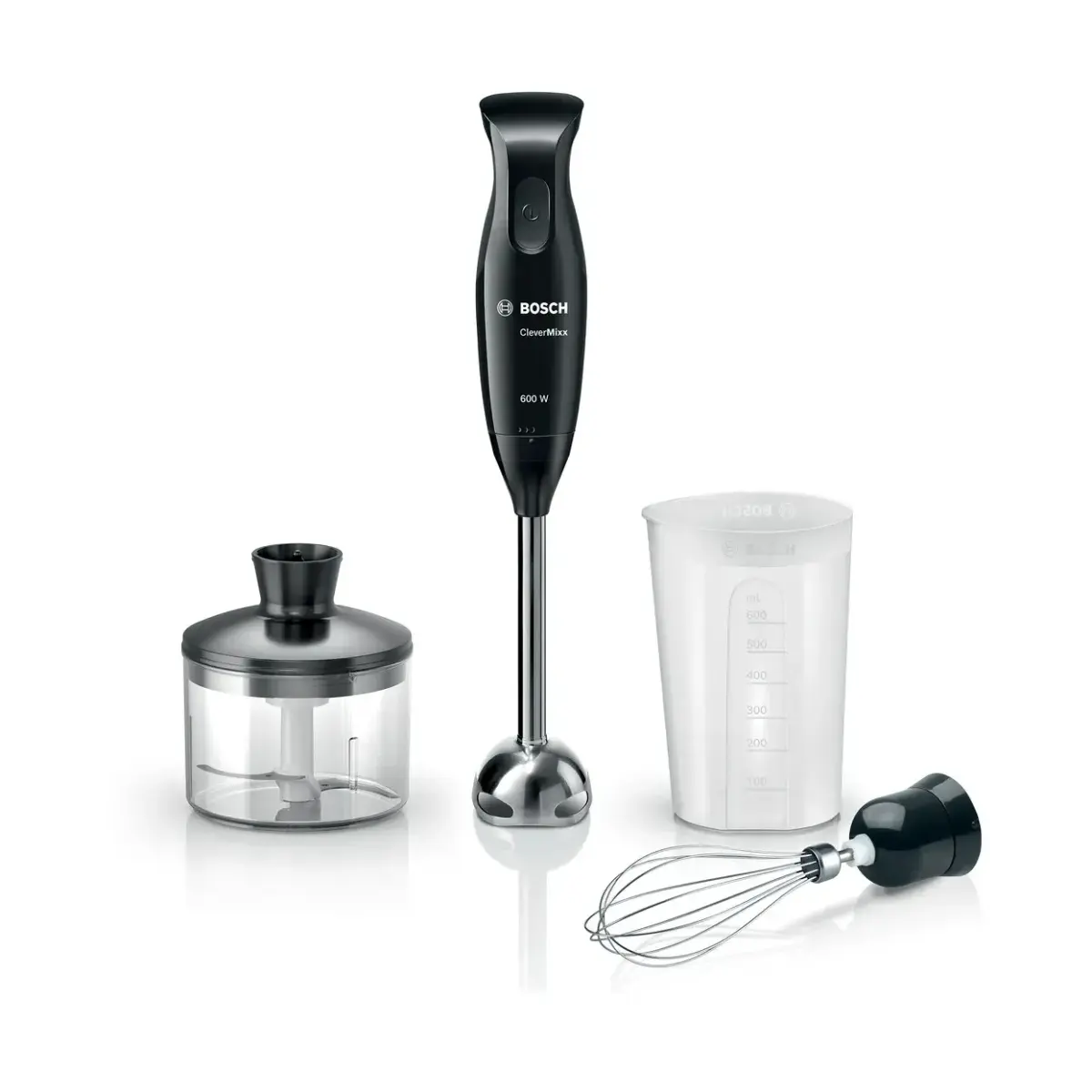Bosch CleverMixx MSM2650B stavmikser-sett 600W, Svart-antrasitt