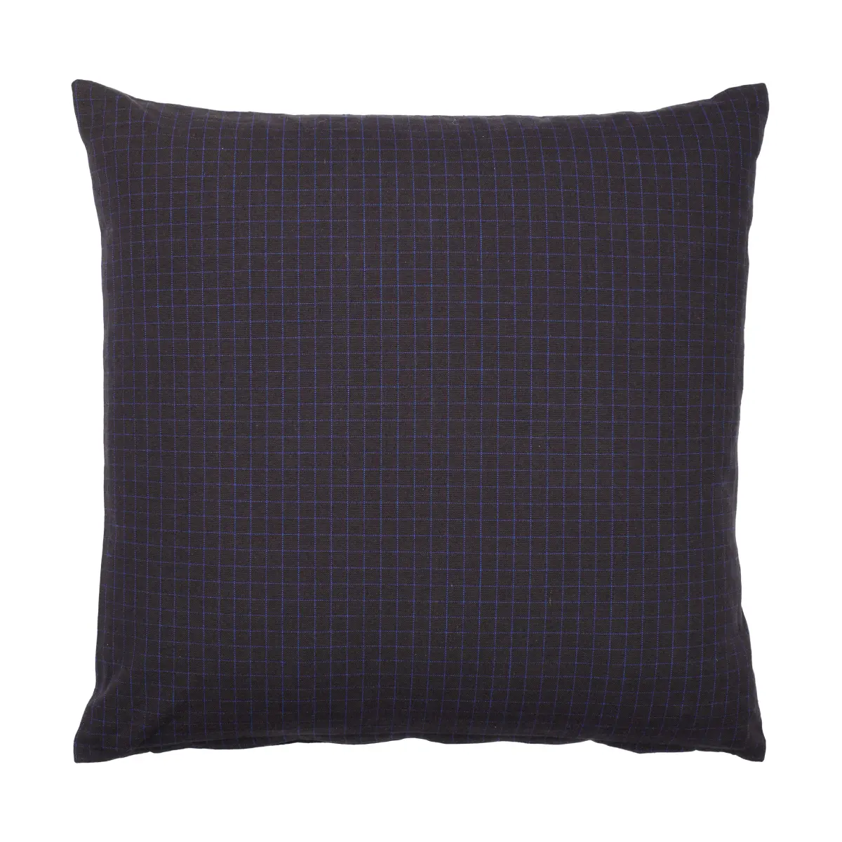 Bodil putetrekk 50x50 cm, Black-intense blue