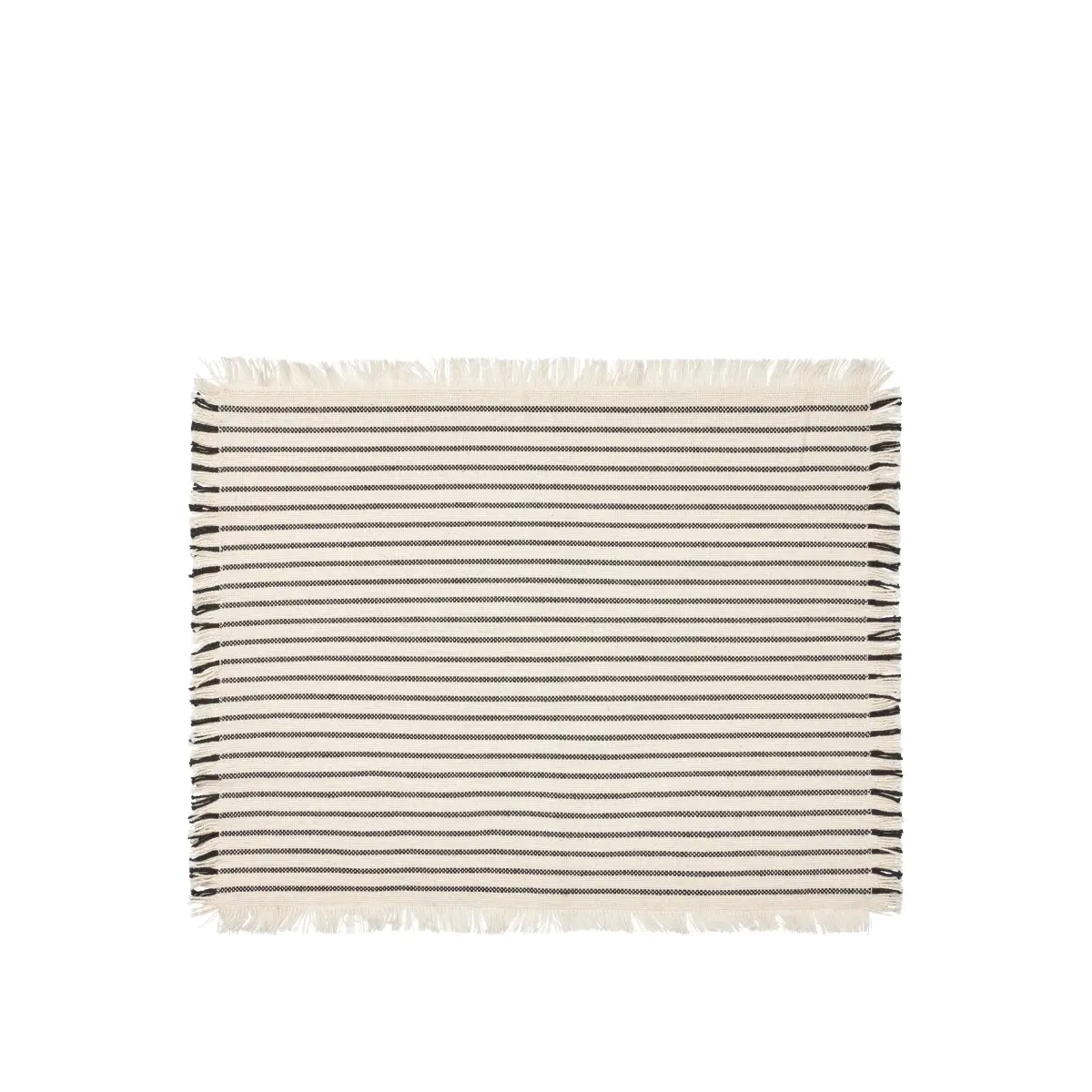 Elouise bordbrikke 41,5x32 cm, Bein-hvit svart
