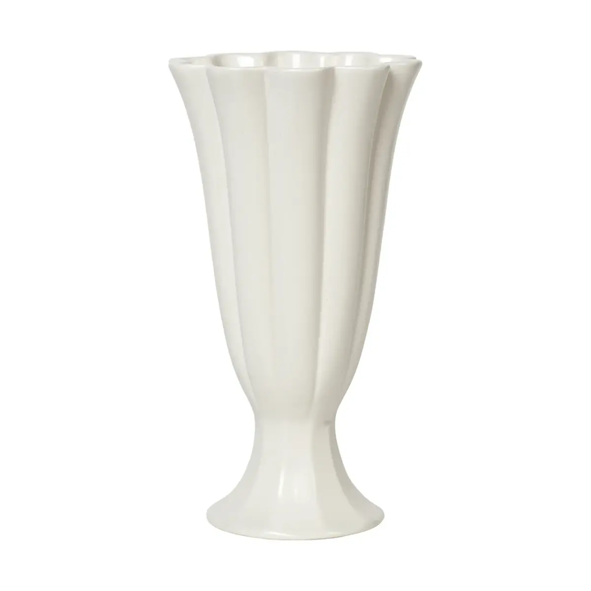 Heli vase S, Cream