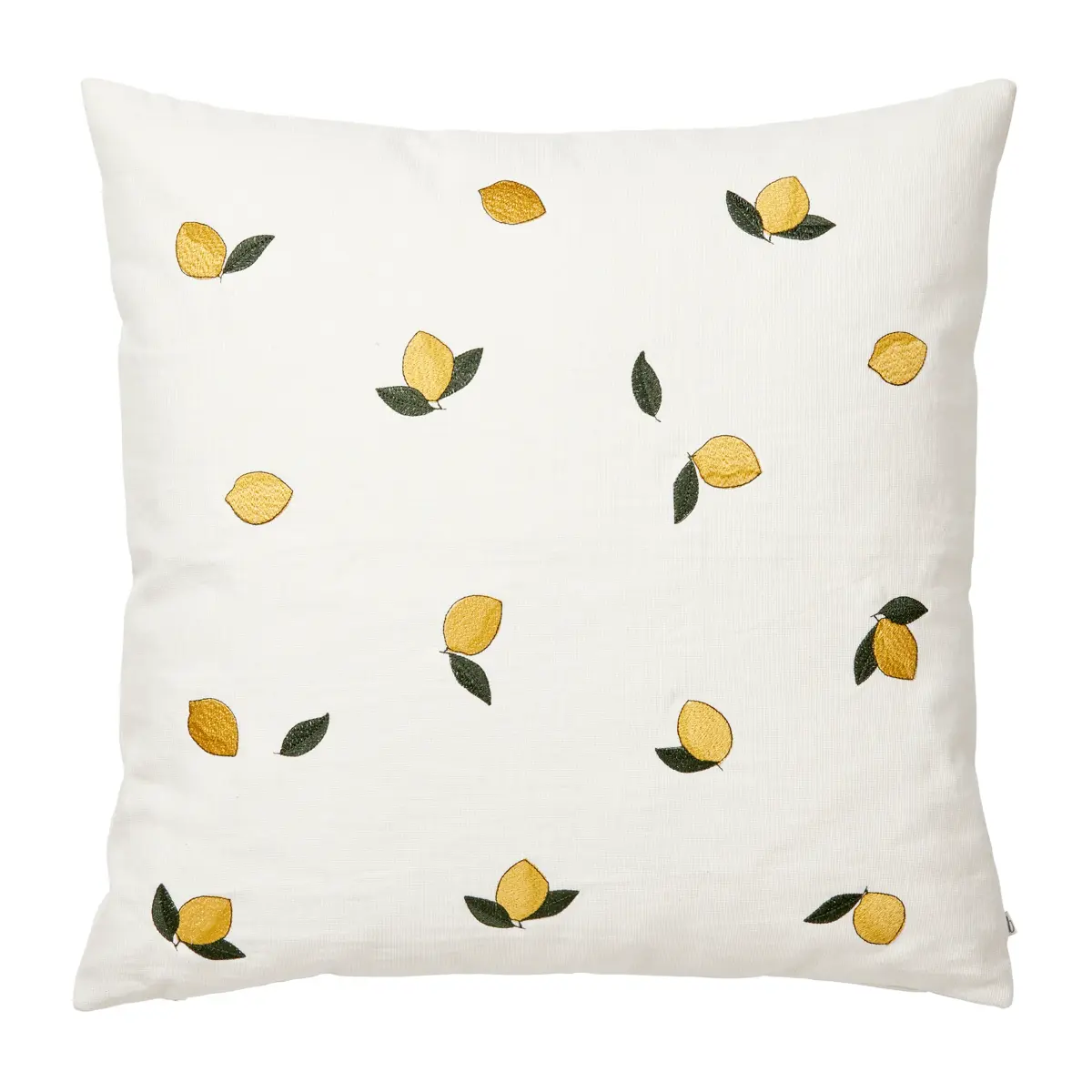Lemon putetrekk 50 x 50 cm, Golden yellow