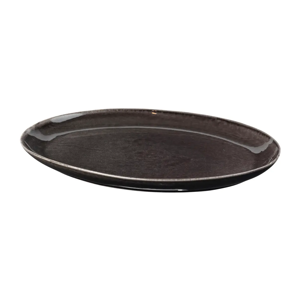 Nordic Coal oval 26,5 x 36,5 cm, Charcoal
