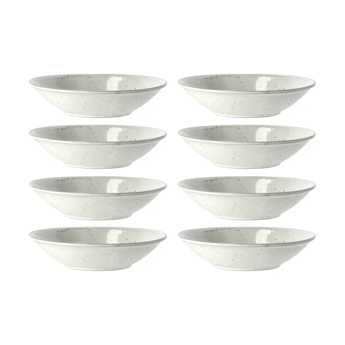 Nordic Sand pastatallerken Ø22,5 cm 8-pakning