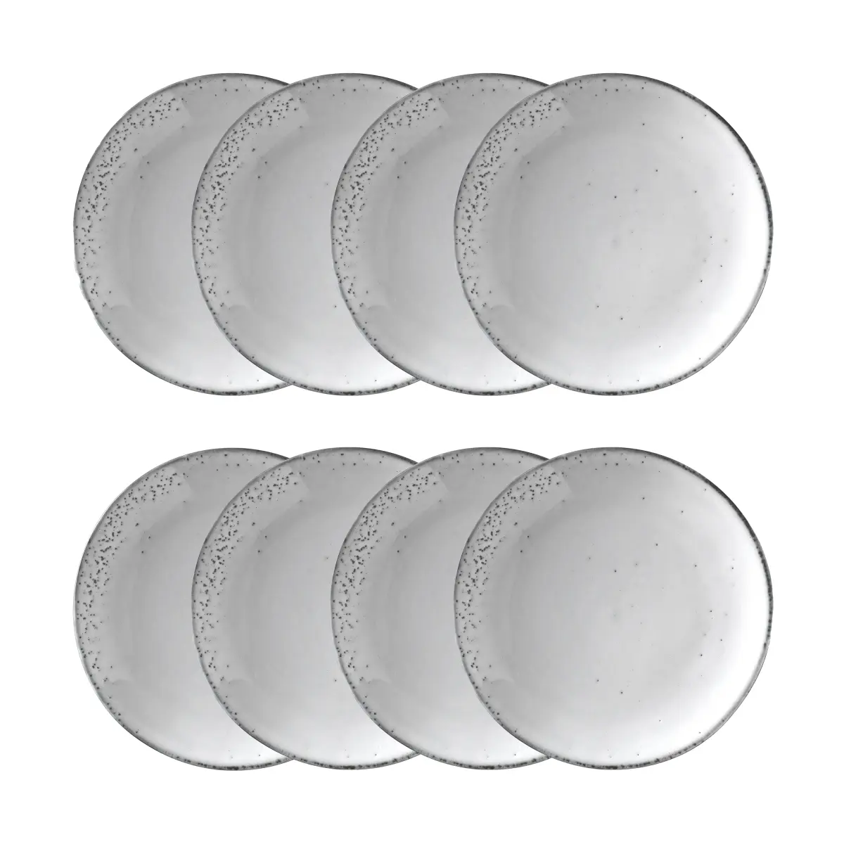 Nordic Sand tallerken Ø20 cm 8-pakning,