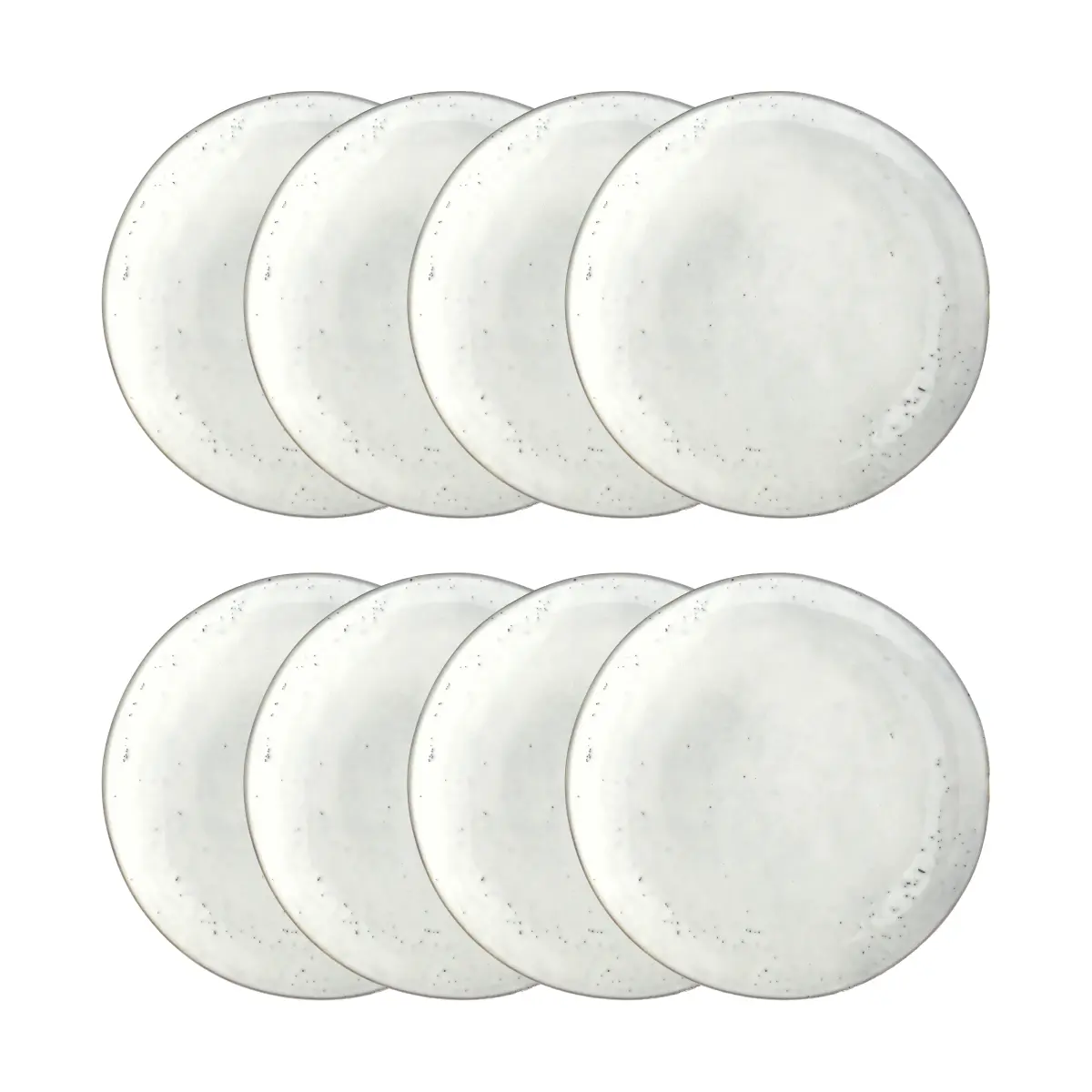 Nordic Sand tallerken Ø26 cm 8-pakning