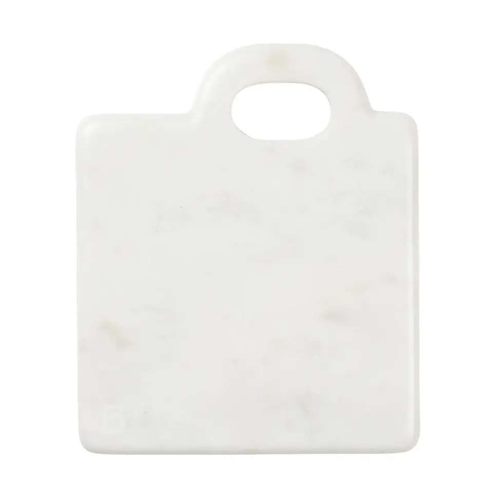 Olina skjærefjøl 14x17 cm, White marble