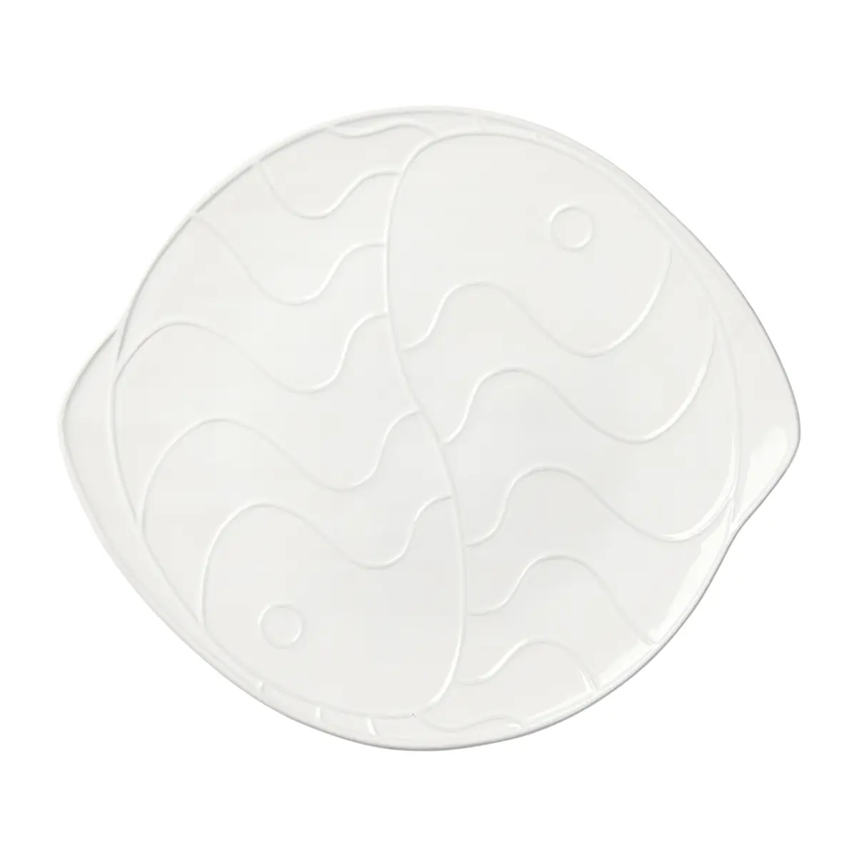 Pesce fat 30 x 34,6 cm, Transparent white