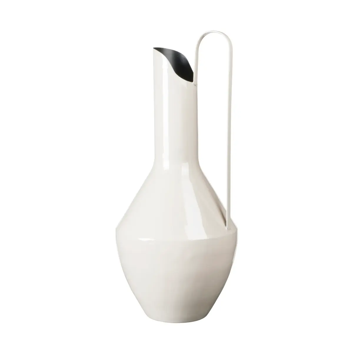 Rosario vase Ø23x55 cm, Rainy day grey
