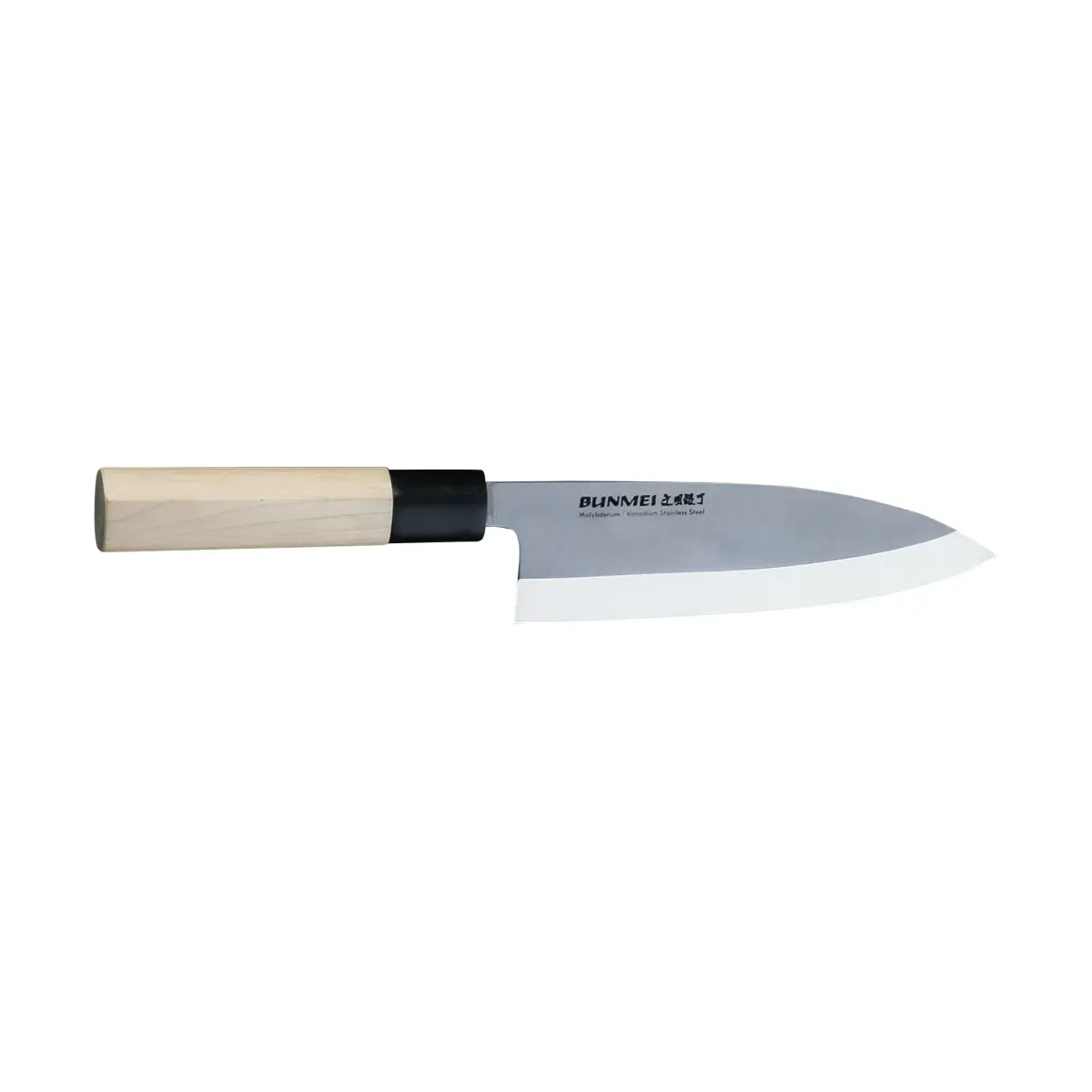 Bunmei debakniv enkelslipt 16,5 cm, Rustfritt stål