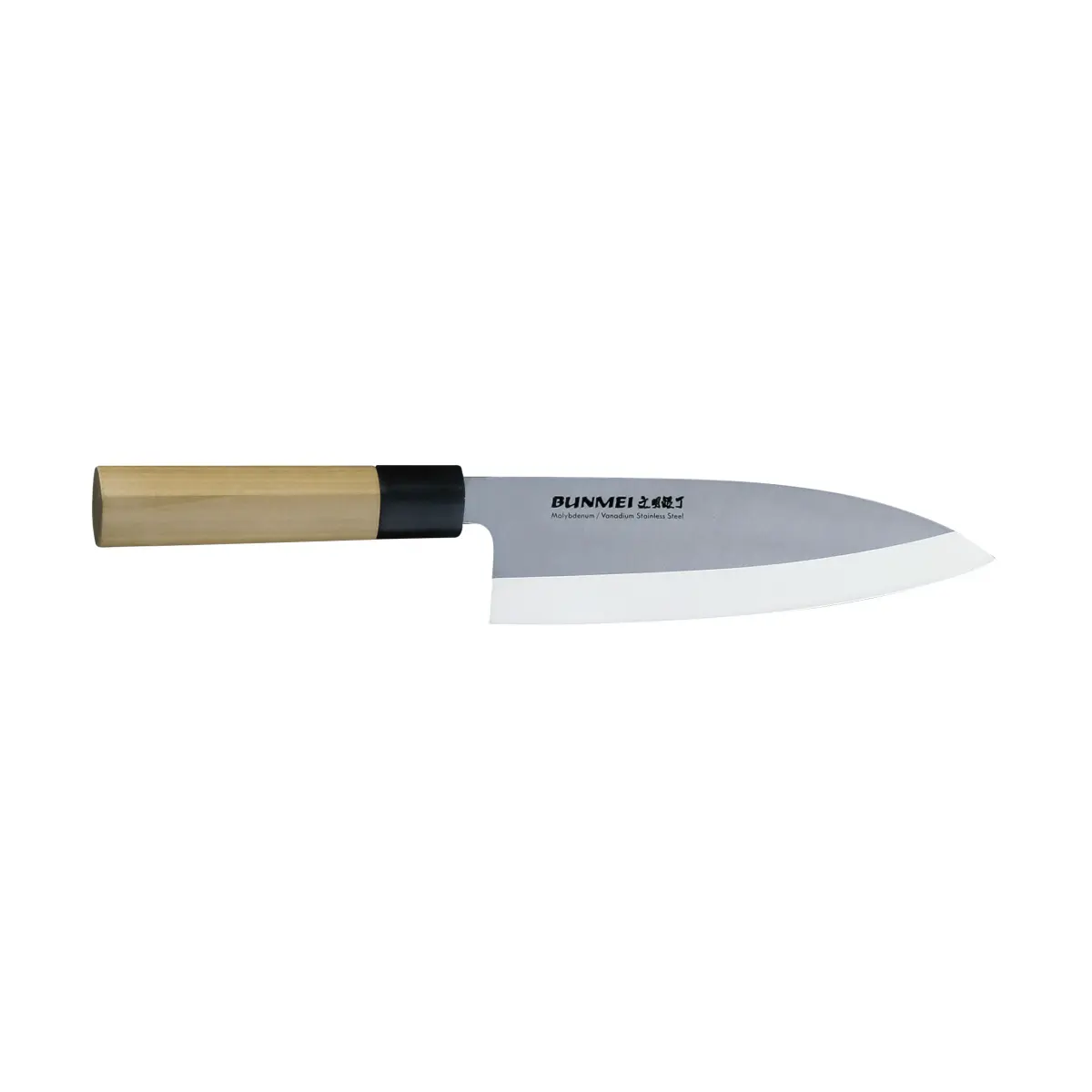 Bunmei debakniv enkelslipt 19,5 cm, Rustfritt stål