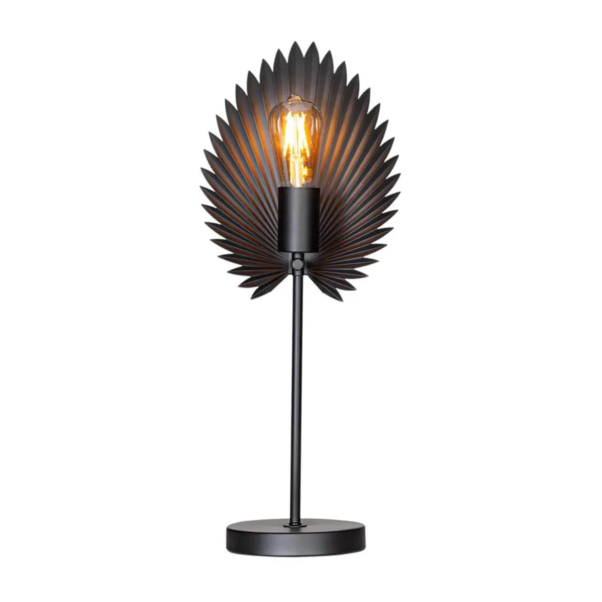 Aruba bordlampe 55 cm, Matt svart