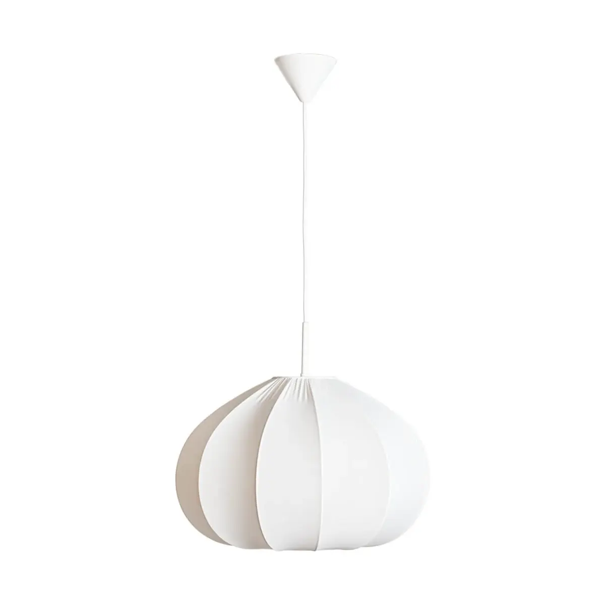 Ebba taklampe, Hvit, Ø50 cm