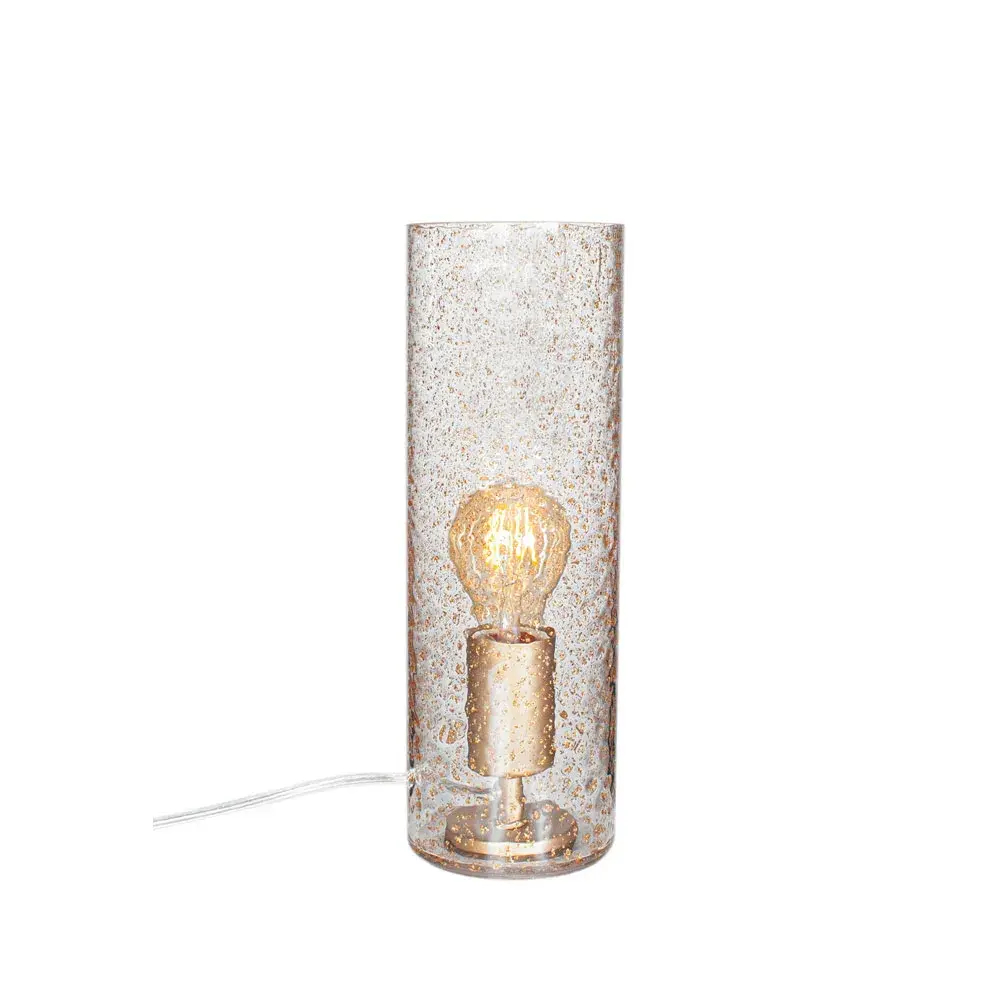 Golden bordlampe, gull, h 30 cm
