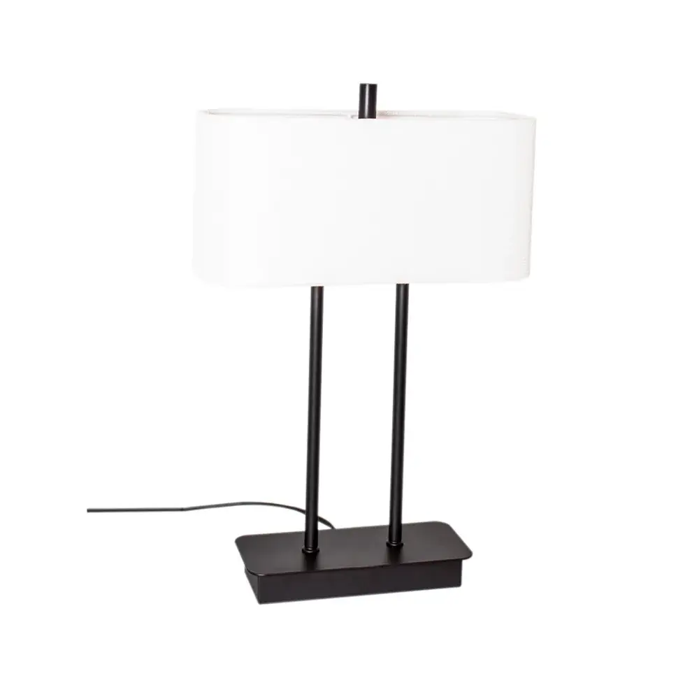 Luton bordlampe, Sort/hvit