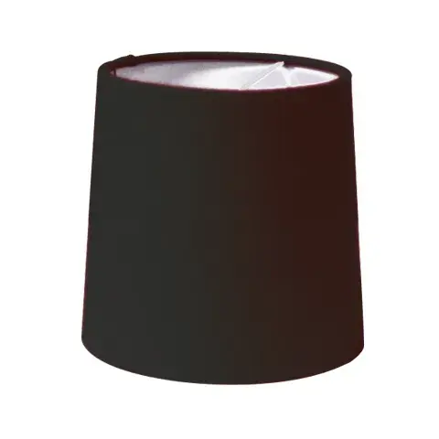 Solid skjerm Ø15 cm, Svart