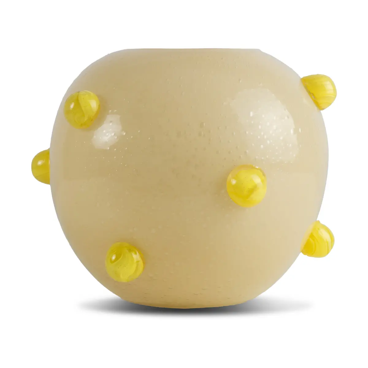Arlo vase 30 cm, Beige-gul