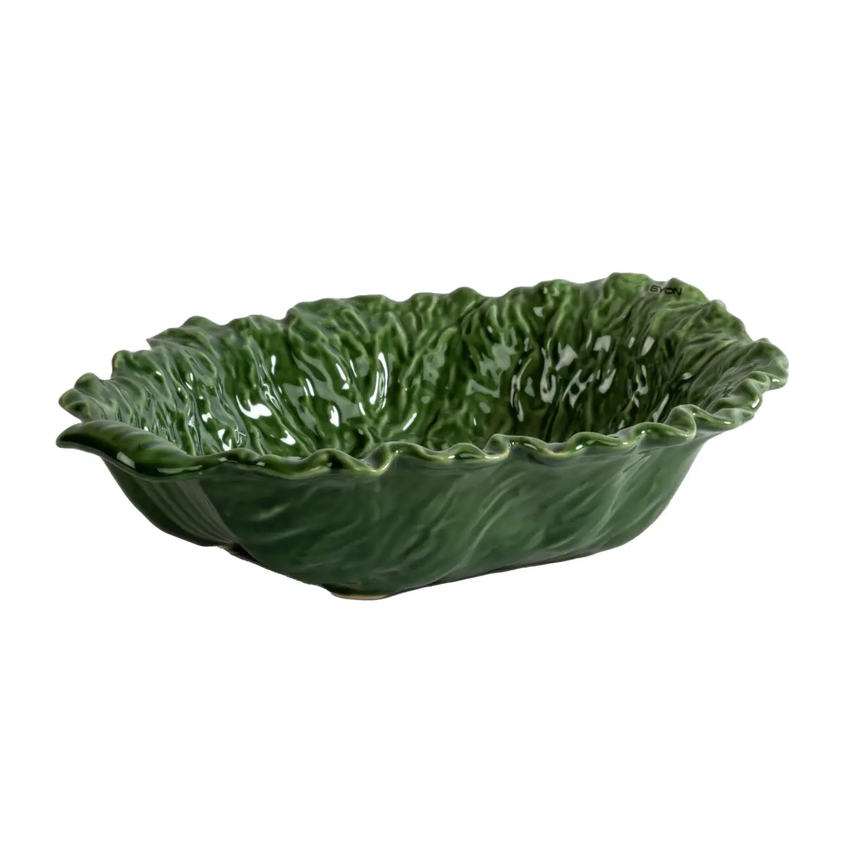 Veggie skål L 30 x 34,5 cm, Grønn