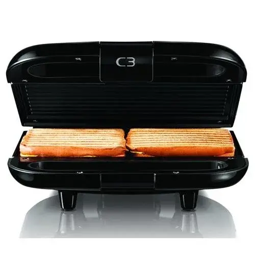 Ciabatta 2 sandwichgrill, Svart