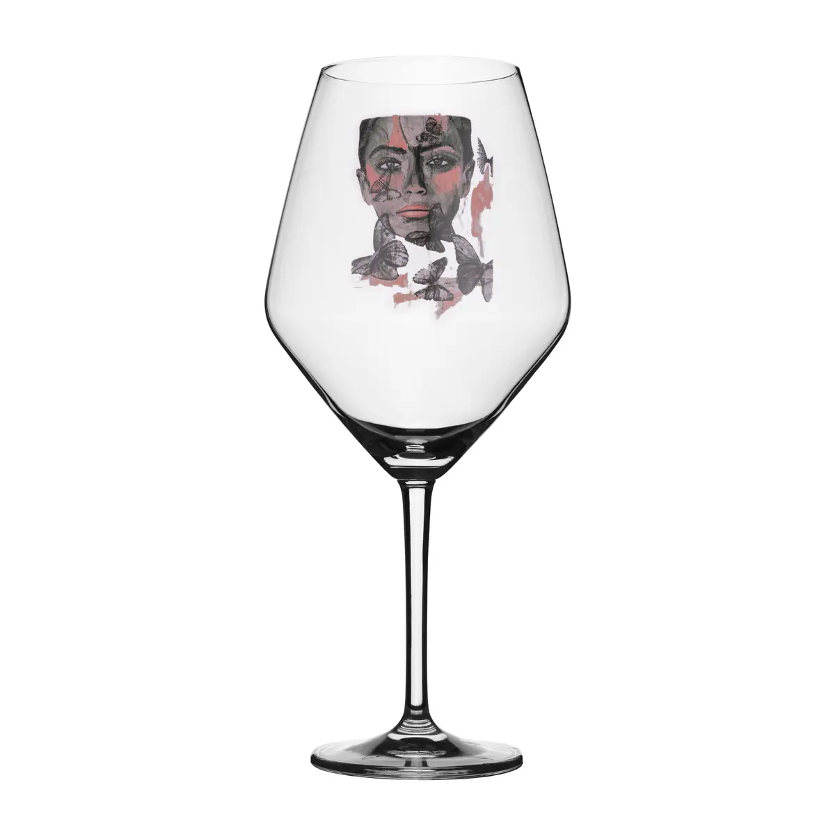 Butterfly Queen rødvinsglass, 75 cl