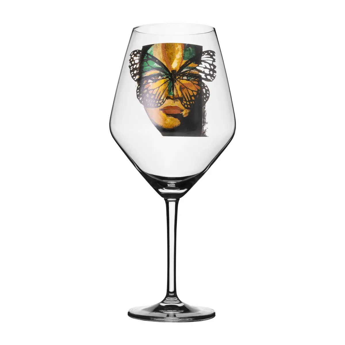Golden Butterfly vinglass 75 cl, Clear