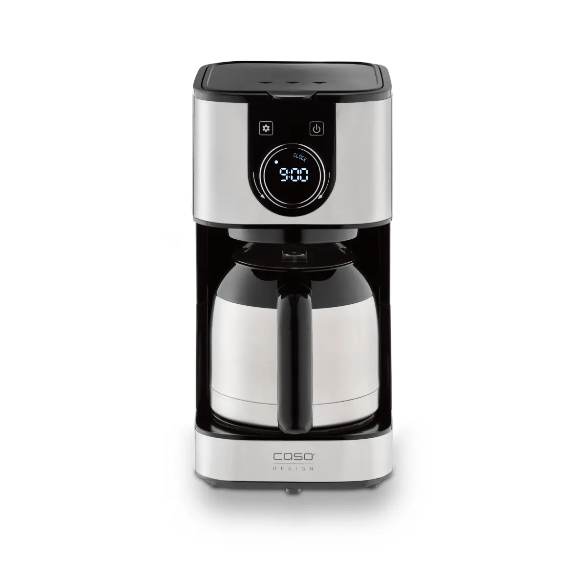 Caso Selection C10 termo kaffetrakter, Stål-svart, 10 kopper