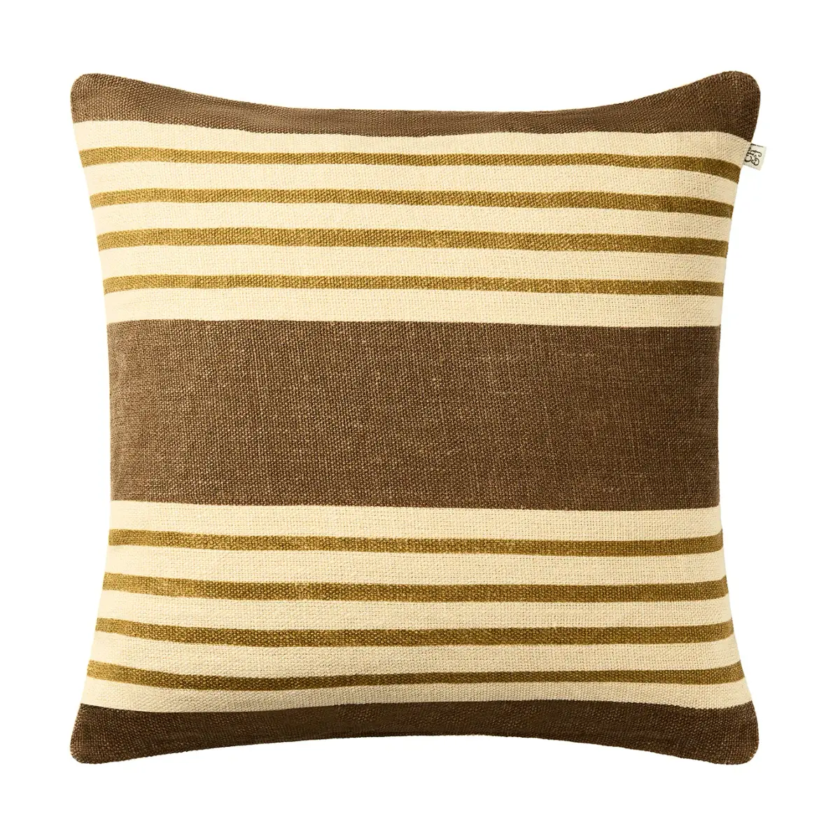 Aria putetrekk, Taupe-masala yellow, 50x50 cm