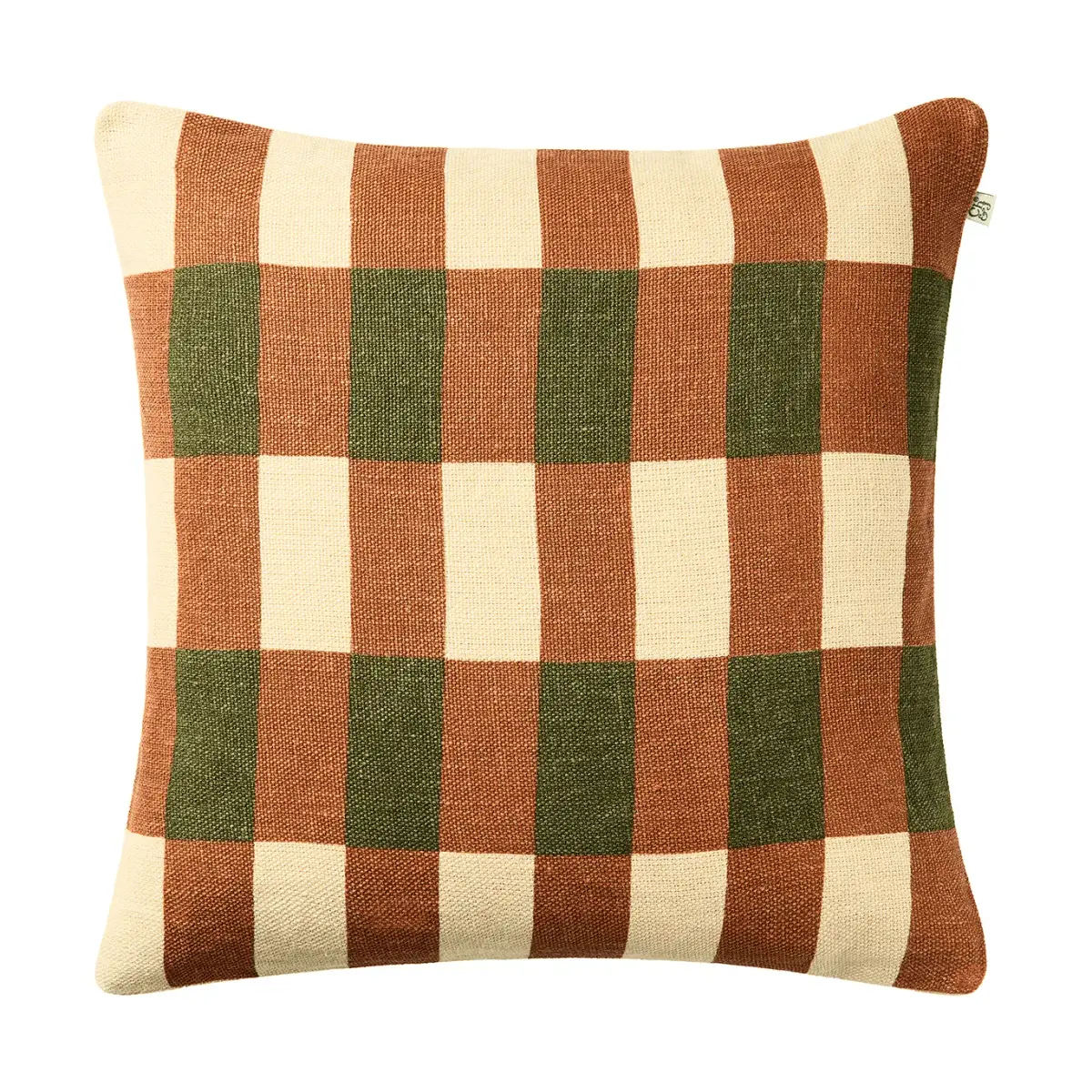 Marari putetrekk, Apricot Orange-Cactus Green, 50x50 cm